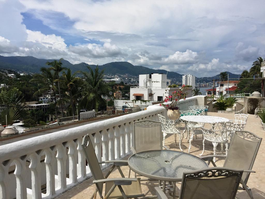 Villa Guitarron gran terraza vista espectacular 6 huespedes piscina gigante Acapulco Exterior foto